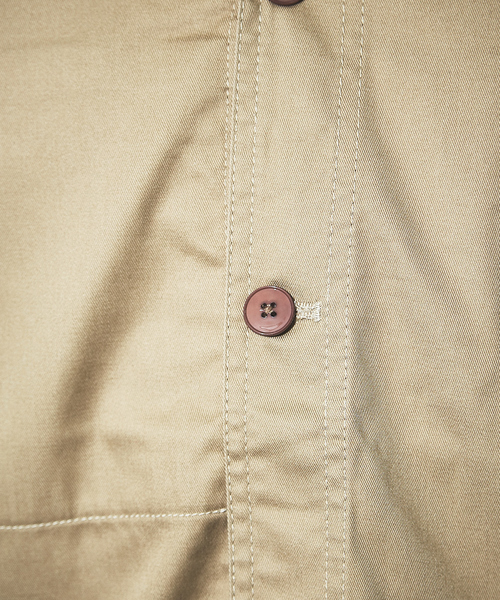 MONT KEMMEL(モンケメル)の「【MONT KEMMEL/モンケメル】ツイル カバーオール(ブルゾン・メンズ・ブルー/ベージュ/ネイビー/ブラック・L/M/S)」の16枚目の写真