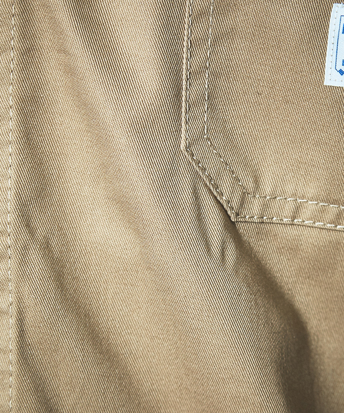 MONT KEMMEL(モンケメル)の「【MONT KEMMEL/モンケメル】ツイル カバーオール(ブルゾン・メンズ・ブルー/ベージュ/ネイビー/ブラック・L/M/S)」の14枚目の写真