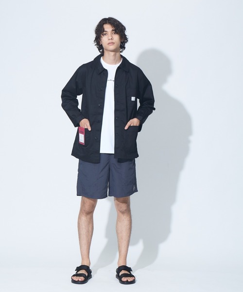 MONT KEMMEL(モンケメル)の「【MONT KEMMEL/モンケメル】ツイル カバーオール(ブルゾン・メンズ・ブルー/ベージュ/ネイビー/ブラック・L/M/S)」の22枚目の写真