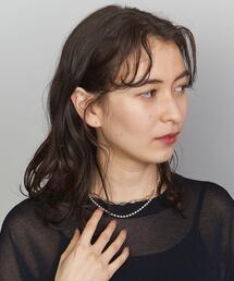 BEAUTY&YOUTH UNITED ARROWS | BY チェーン×ミニパールモチーフネックレス -2WAY-(ネックレス)