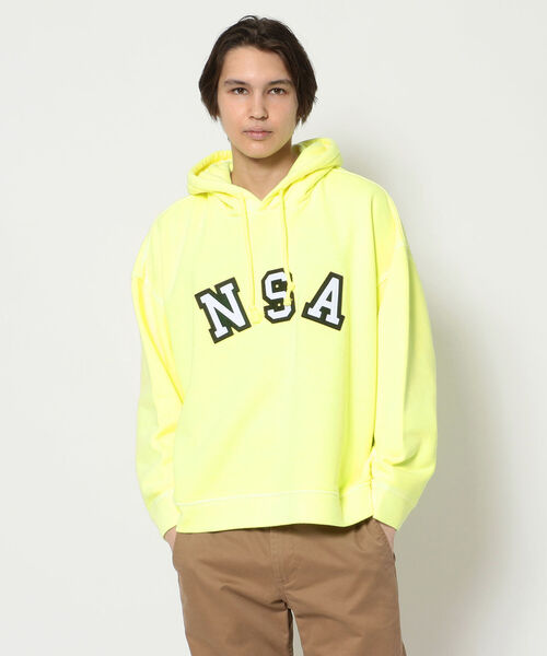 NAISSANCE（ネサンス）の「NAISSANCE(ネサーンス) NSA FOODIE（パーカー・メンズ・イエロー/ブラック/オレンジ・LARGE）」の2枚目の写真