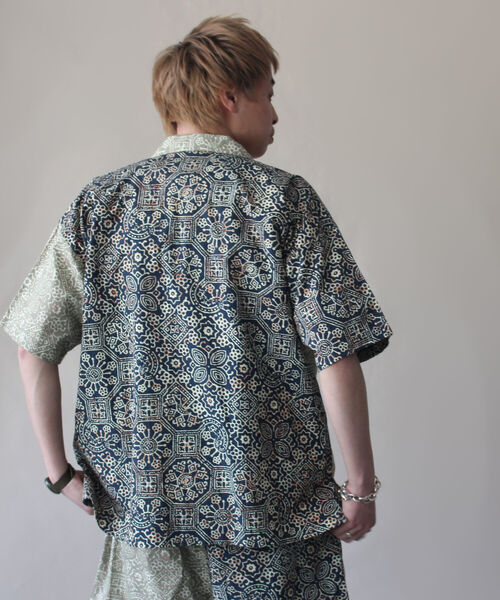 MANASTASH（マナスタッシュ）の「MANASTASH/マナスタッシュ　JAIPUR SHIRT（シャツ/ブラウス・メンズ・その他/ネイビー/カーキ・X-LARGE/MEDIUM/LARGE）」の13枚目の写真