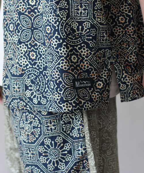 MANASTASH（マナスタッシュ）の「MANASTASH/マナスタッシュ　JAIPUR SHIRT（シャツ/ブラウス・メンズ・その他/ネイビー/カーキ・X-LARGE/MEDIUM/LARGE）」の14枚目の写真
