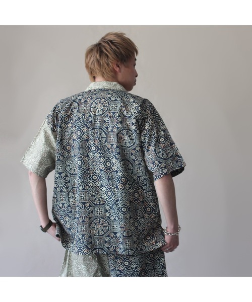 MANASTASH（マナスタッシュ）の「MANASTASH/マナスタッシュ　JAIPUR SHIRT（シャツ/ブラウス・メンズ・その他/ネイビー/カーキ・X-LARGE/MEDIUM/LARGE）」の7枚目の写真