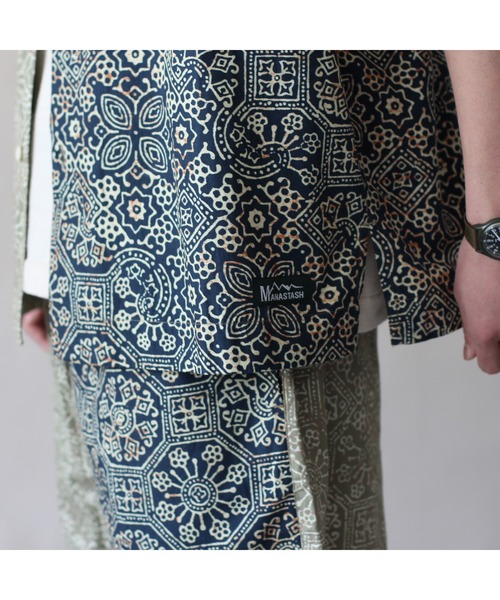 MANASTASH（マナスタッシュ）の「MANASTASH/マナスタッシュ　JAIPUR SHIRT（シャツ/ブラウス・メンズ・その他/ネイビー/カーキ・X-LARGE/MEDIUM/LARGE）」の9枚目の写真