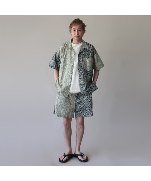 MANASTASH（マナスタッシュ）の「MANASTASH/マナスタッシュ　JAIPUR SHIRT（シャツ/ブラウス・メンズ・その他/ネイビー/カーキ・X-LARGE/MEDIUM/LARGE）」の10枚目の写真