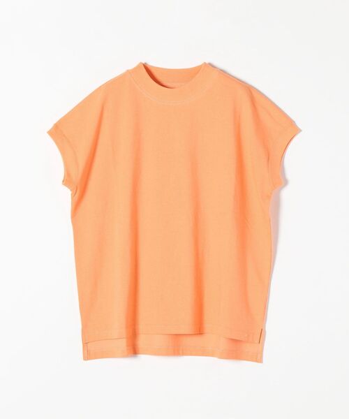 SHIPS any(シップス エニィ)の「SHIPS any: SHELTECH フレンチスリーブ パックTEE(Tシャツ/カットソー・レディース・オレンジ/ベージュ/ブラック/ホワイト・ONE SIZE)」の2枚目の写真