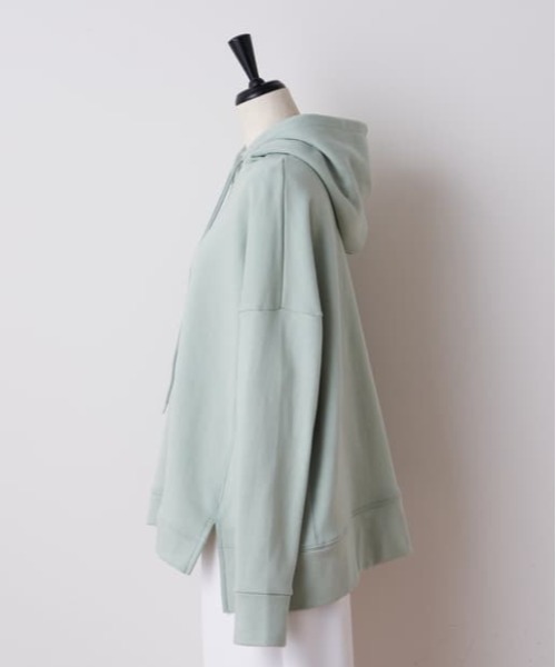 BEARDSLEY（ビアズリー）の「ワイドパーカー（パーカー・レディース・ミント/バイオレット・FREE）」の3枚目の写真