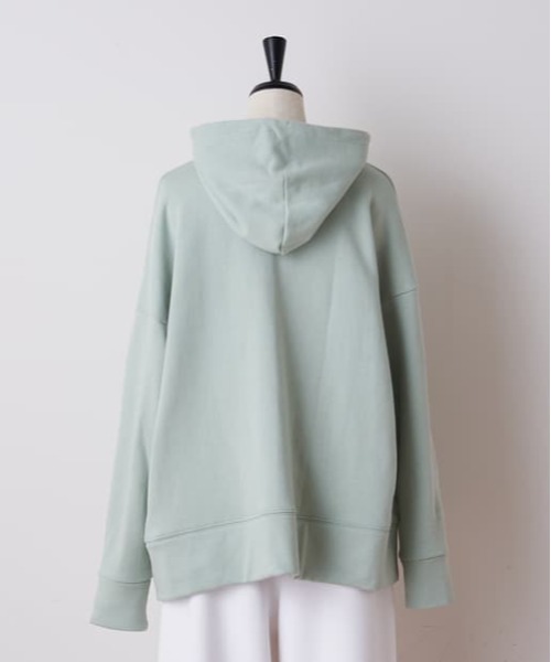 BEARDSLEY（ビアズリー）の「ワイドパーカー（パーカー・レディース・ミント/バイオレット・FREE）」の5枚目の写真