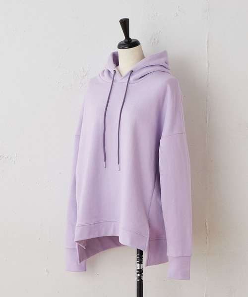 BEARDSLEY（ビアズリー）の「ワイドパーカー（パーカー・レディース・ミント/バイオレット・FREE）」の4枚目の写真