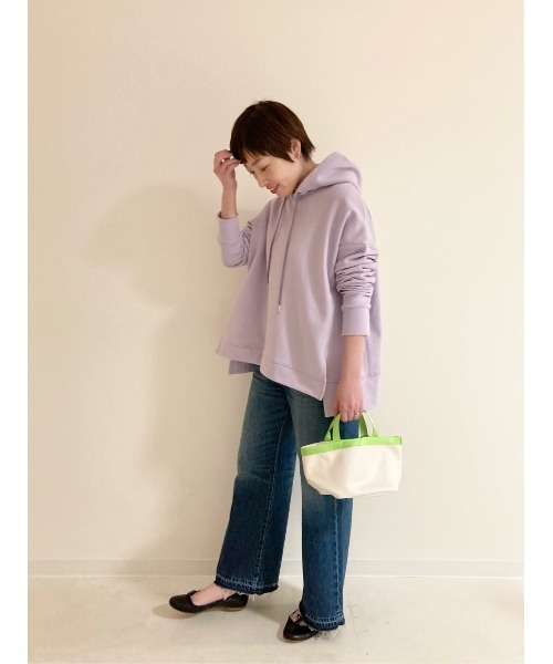 BEARDSLEY（ビアズリー）の「ワイドパーカー（パーカー・レディース・ミント/バイオレット・FREE）」の16枚目の写真