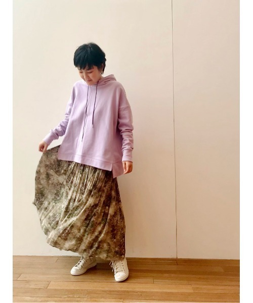 BEARDSLEY（ビアズリー）の「ワイドパーカー（パーカー・レディース・ミント/バイオレット・FREE）」の18枚目の写真