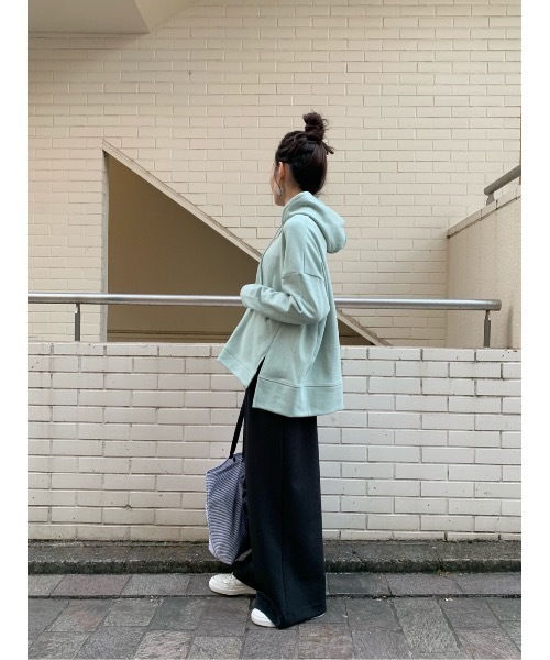 BEARDSLEY（ビアズリー）の「ワイドパーカー（パーカー・レディース・ミント/バイオレット・FREE）」の20枚目の写真