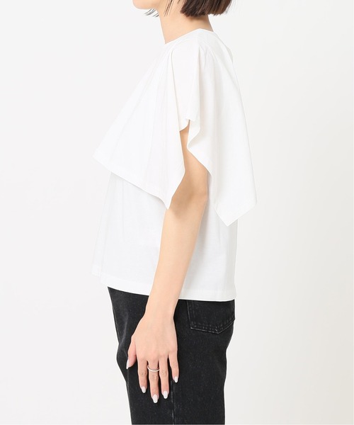 journal standard L'essage（ジャーナルスタンダードレサージュ）の「ワイドカラープルオーバー◆（Tシャツ/カットソー・レディース・ホワイト/グレー/ブルー・FREE）」の19枚目の写真