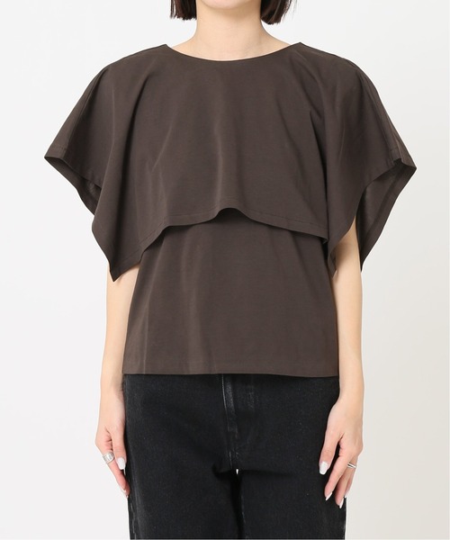 journal standard L'essage（ジャーナルスタンダードレサージュ）の「ワイドカラープルオーバー◆（Tシャツ/カットソー・レディース・ホワイト/グレー/ブルー・FREE）」の9枚目の写真