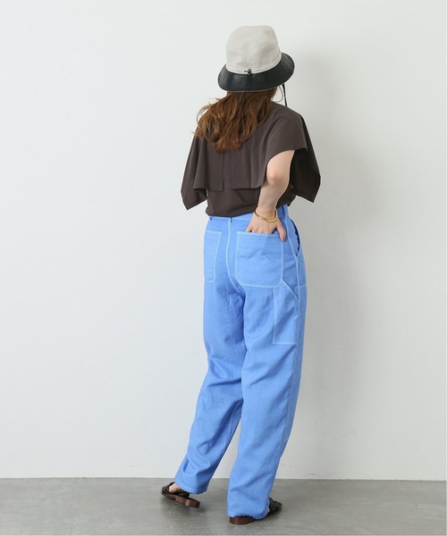 journal standard L'essage（ジャーナルスタンダードレサージュ）の「ワイドカラープルオーバー◆（Tシャツ/カットソー・レディース・ホワイト/グレー/ブルー・FREE）」の14枚目の写真