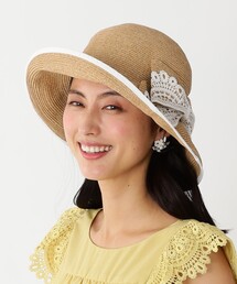 UVレースリボン ハット