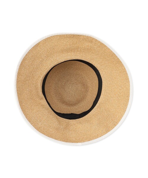 TO BE CHIC(トゥー ビー シック)の「UVレースリボン ハット(ハット・レディース・チャコールグレー/ベージュ・FREE)」の11枚目の写真