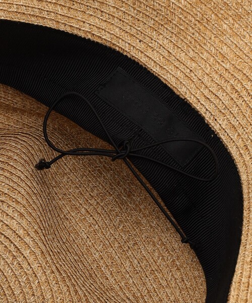 TO BE CHIC(トゥー ビー シック)の「UVレースリボン ハット(ハット・レディース・チャコールグレー/ベージュ・FREE)」の14枚目の写真