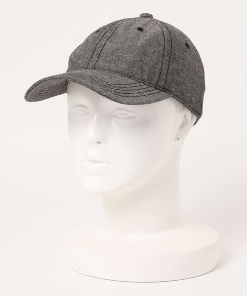 Lugnoncure（ルノンキュール）の「ベーシックキャップ（キャップ・レディース・ブルー/ブラック/オフホワイト・ﾌﾘ-）」の3枚目の写真