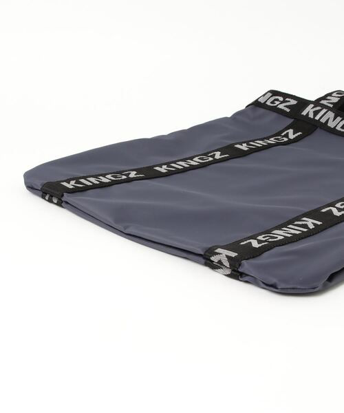 KINGZ（キングズ）の「ＢＡＮＤビッグトート（トートバッグ・メンズ・ブラック/ネイビー・FREE）」の5枚目の写真