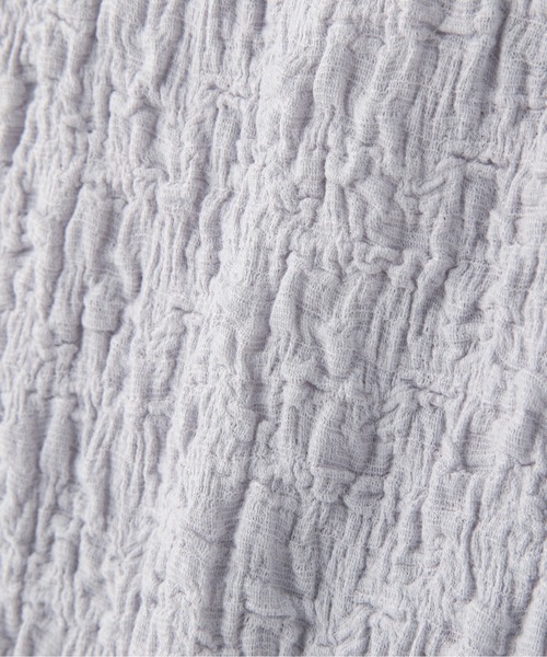 FREE'S MART（フリーズマート）の「ふくれジャガードパフスリーブカットソー（Tシャツ/カットソー・レディース・ブラック/グレー/ホワイト/イエロー・FREE）」の12枚目の写真