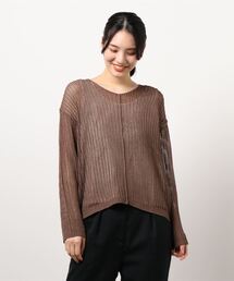 HONEYSUCKLE ROSE | 【HONEYSUCKLE ROSE】メッシュ編みレイヤード(アンサンブル)