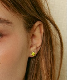 【VINTAGE HOLLYWOOD】TWINKLE LITTLE STAR POST EARRING / ヴィンテージハリウッド トゥインクル リトル スター ポスト イヤリング ピアス