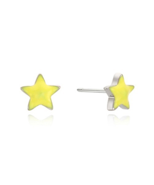 VINTAGE HOLLYWOOD(ビンテージハリウッド)の「【VINTAGE HOLLYWOOD】TWINKLE LITTLE STAR POST EARRING / ヴィンテージハリウッド トゥインクル リトル スター ポスト イヤリング ピアス(ピアス(両耳用)・レディース・スカイブルー/ブラック/ピンク/ミント/レモンイエロー・FREE)」の7枚目の写真