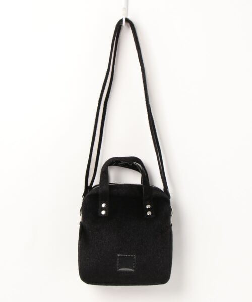 EDT（イーディーティー）の「EDT　2wayboxbag PAUL（ショルダーバッグ・レディース・ベージュ/ブラック・FREE）」の2枚目の写真