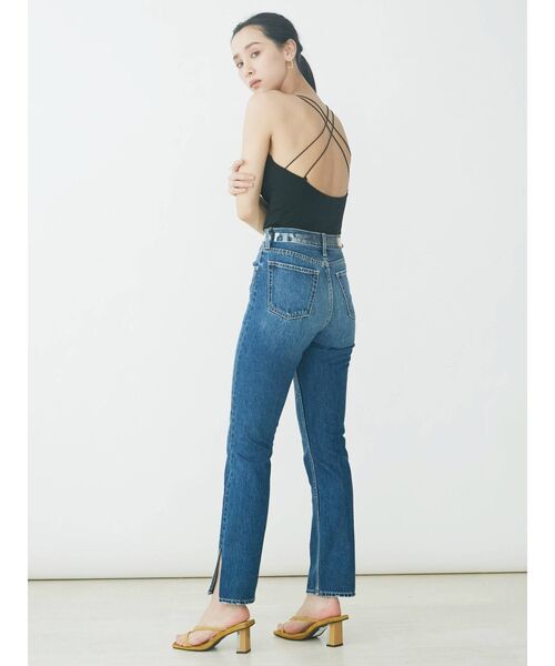 EVRIS（エヴリス）の「ダブルストラップカップインキャミ（キャミソール・レディース・ブラック/グリーン/アイボリー・FREE）」の13枚目の写真