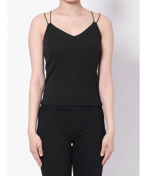 EVRIS（エヴリス）の「ダブルストラップカップインキャミ（キャミソール・レディース・ブラック/グリーン/アイボリー・FREE）」の22枚目の写真