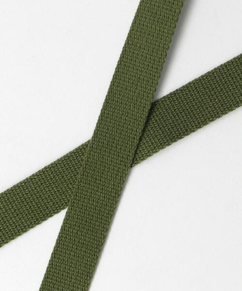 green label relaxing（グリーンレーベルリラクシング）の「SC ナロー マルチ テープ 25mm ベルト（ベルト・メンズ・ブラック/オリーブ/ナチュラル・FREE）」の4枚目の写真