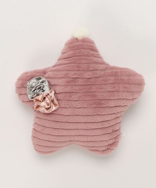 yururira(ユルリラ)の「お花モチーフ付きゆめかわクッション(クッション/クッションカバー・レディース・A/B/C/D/E/F/G/H/I/J/K/L/M/N/O・FREE)」の10枚目の写真