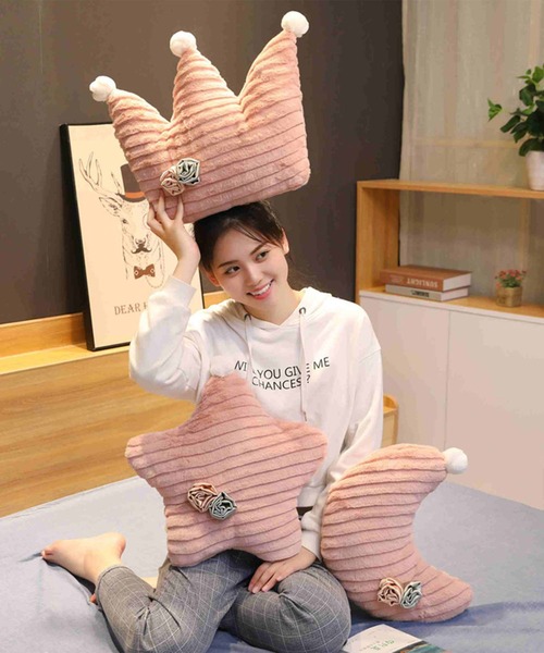 yururira(ユルリラ)の「お花モチーフ付きゆめかわクッション(クッション/クッションカバー・レディース・A/B/C/D/E/F/G/H/I/J/K/L/M/N/O・FREE)」の17枚目の写真