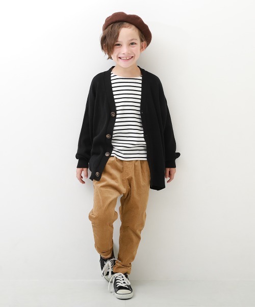 devirock(デビロック)の「コーデュロイ タックパンツ(その他パンツ・キッズ・ライトグレー/ベージュ/ブラウン/ライトブラウン/グレー系その他/パープル系その他/ダークカーキ/チャコール/パープル系その他2/テラコッタ・130cm/120cm/100cm/110cm/90cm/80cm/160cm/150cm/140cm)」の15枚目の写真