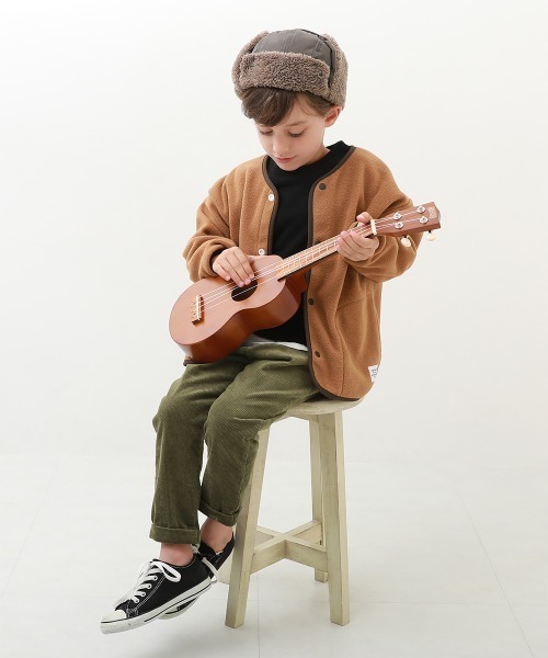 devirock(デビロック)の「コーデュロイ タックパンツ(その他パンツ・キッズ・ライトグレー/ベージュ/ブラウン/ライトブラウン/グレー系その他/パープル系その他/ダークカーキ/チャコール/パープル系その他2/テラコッタ・130cm/120cm/100cm/110cm/90cm/80cm/160cm/150cm/140cm)」の18枚目の写真