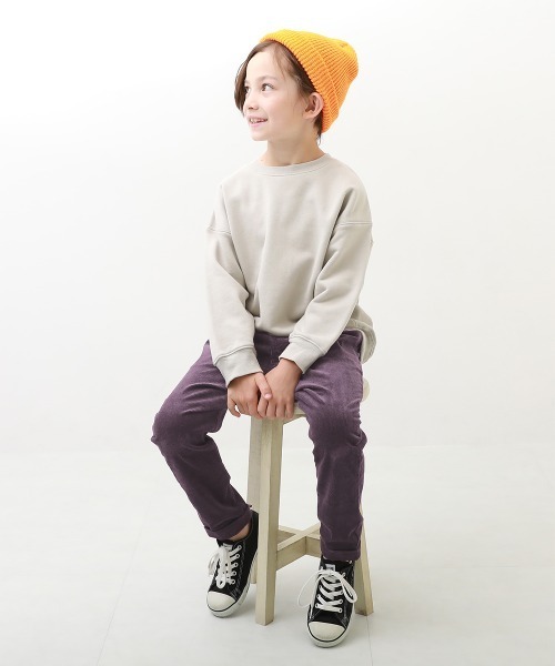 devirock(デビロック)の「コーデュロイ タックパンツ(その他パンツ・キッズ・ライトグレー/ベージュ/ブラウン/ライトブラウン/グレー系その他/パープル系その他/ダークカーキ/チャコール/パープル系その他2/テラコッタ・130cm/120cm/100cm/110cm/90cm/80cm/160cm/150cm/140cm)」の19枚目の写真