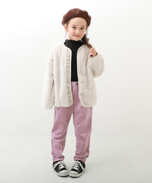 devirock(デビロック)の「コーデュロイ タックパンツ(その他パンツ・キッズ・ライトグレー/ベージュ/ブラウン/ライトブラウン/グレー系その他/パープル系その他/ダークカーキ/チャコール/パープル系その他2/テラコッタ・130cm/120cm/100cm/110cm/90cm/80cm/160cm/150cm/140cm)」の20枚目の写真