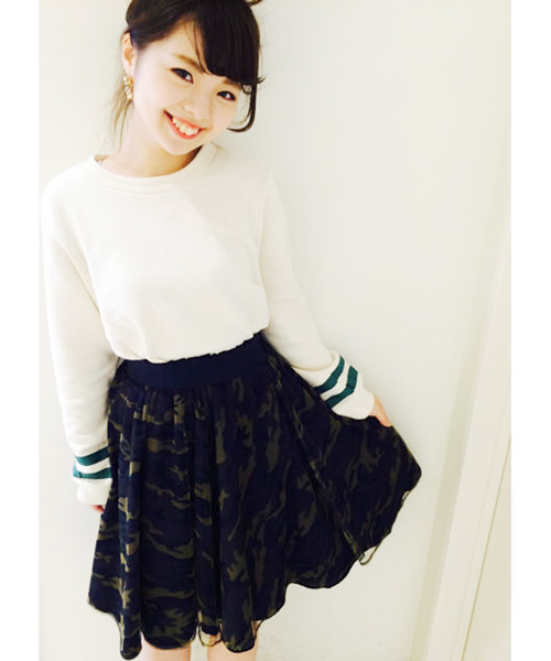 Kastane（カスタネ）の「【Kastane】リバーシブルWタックスカート（スカート・レディース・ネイビー・FREE）」の11枚目の写真