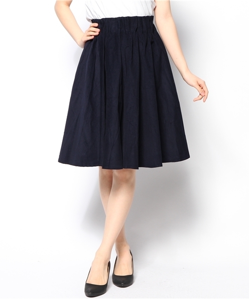 Kastane（カスタネ）の「【Kastane】リバーシブルWタックスカート（スカート・レディース・ネイビー・FREE）」の9枚目の写真