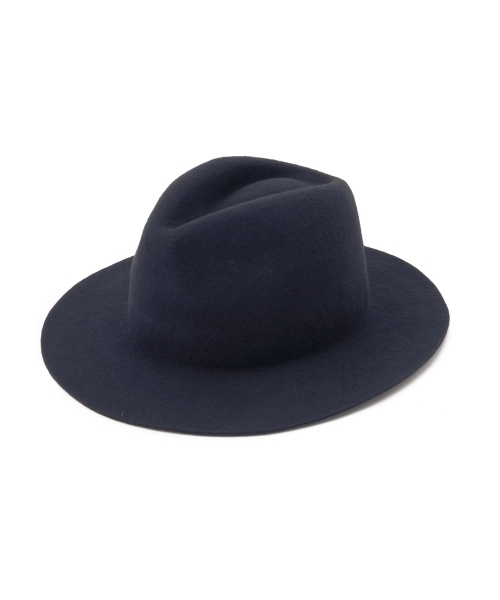 Ray BEAMS（レイビームス）の「RBS / 中折れ フェルトハット（ハット・レディース・ブラック/ネイビー/グレー・ONE SIZE）」の5枚目の写真