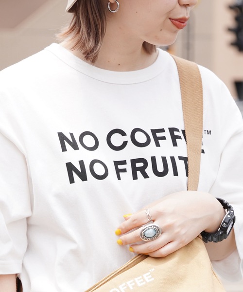 FRUIT OF THE LOOM/フルーツオブザルーム】x NO COFFEE S/S T