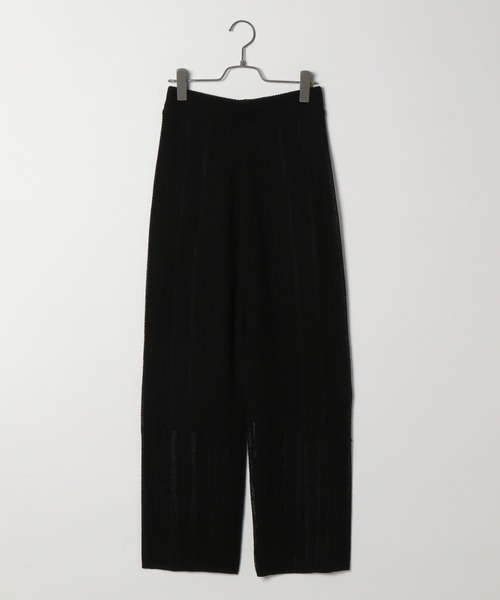 PAGEBOY（ページボーイ）の「スカシアミイージーパンツ（その他パンツ・レディース・ブラック/グレイッシュベージュ/イエロー系その他・FREE）」の11枚目の写真