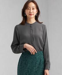 green label relaxing | アムンゼン バンドカラー ブラウス(シャツ/ブラウス)