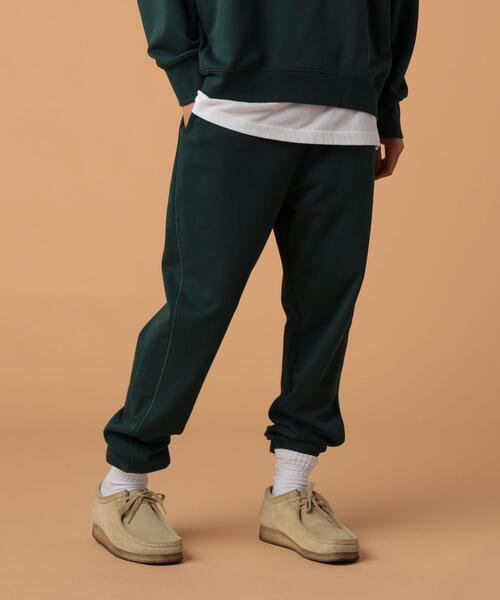 FEELING MADE（フィーリングメイド）の「FEELING MADE エアリースウェット ジョガーパンツ（スウェットパンツ・メンズ・ブラック/ベージュ/ダークグリーン/ライトグレー・LARGE/SMALL/MEDIUM）」の4枚目の写真