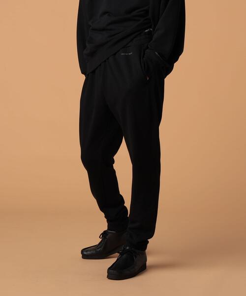 FEELING MADE（フィーリングメイド）の「FEELING MADE エアリースウェット ジョガーパンツ（スウェットパンツ・メンズ・ブラック/ベージュ/ダークグリーン/ライトグレー・LARGE/SMALL/MEDIUM）」の5枚目の写真