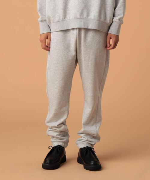 FEELING MADE（フィーリングメイド）の「FEELING MADE エアリースウェット ジョガーパンツ（スウェットパンツ・メンズ・ブラック/ベージュ/ダークグリーン/ライトグレー・LARGE/SMALL/MEDIUM）」の7枚目の写真