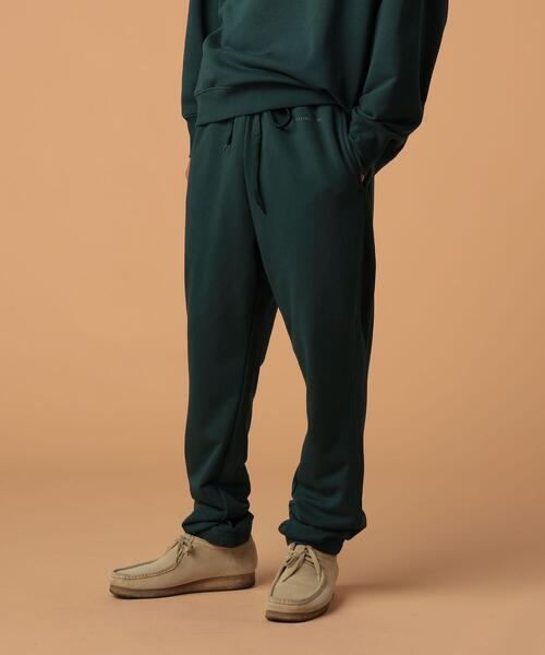 FEELING MADE（フィーリングメイド）の「FEELING MADE エアリースウェット ジョガーパンツ（スウェットパンツ・メンズ・ブラック/ベージュ/ダークグリーン/ライトグレー・LARGE/SMALL/MEDIUM）」の13枚目の写真