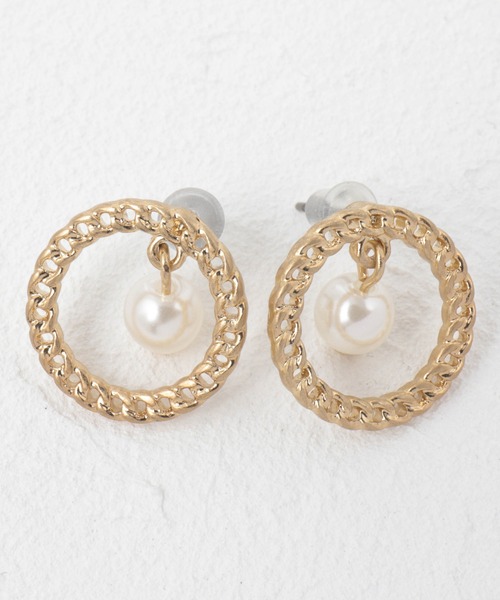 Jubilee（ジュビリー）の「肌に優しい軽量ピアス【日本製 ニッケルフリー】（ピアス（両耳用）・レディース・シルバー/シルバー系その他/シルバー系その他3/ゴールド系その他/ブルー/ゴールド系その他3/シルバー系その他4/シルバー系その他2/ゴールド/グレー/アイボリー/ピンク・FREE）」の11枚目の写真